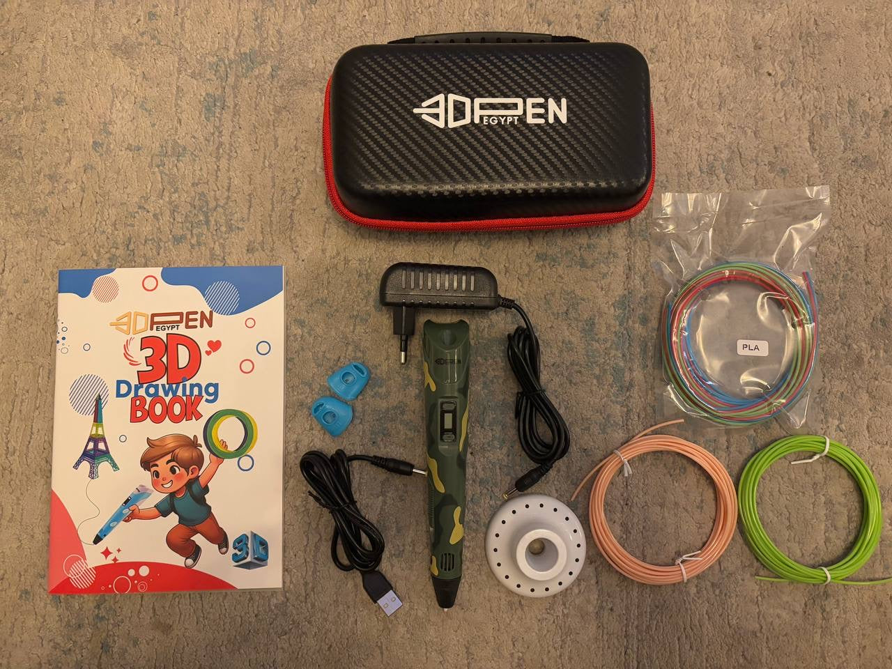 3D Pen Starter Kit _ مجموعة القلم ثلاثي الأبعاد الأساسية