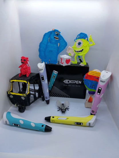 3D Pen Starter Kit  _   مجموعة القلم ثلاثي الأبعاد الأساسية