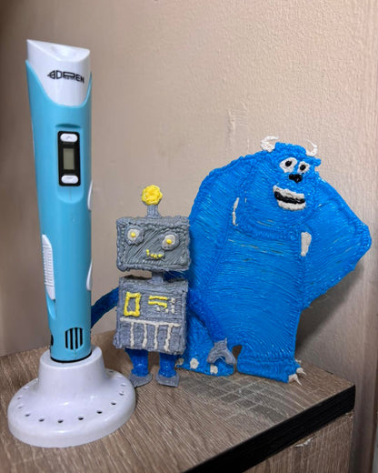 3D Pen Super Kit _ مجموعة القلم ثلاثي الأبعاد الاحترافية