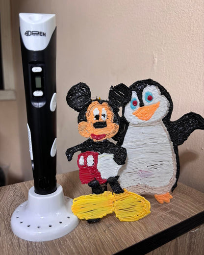 3D Pen Super Kit _ مجموعة القلم ثلاثي الأبعاد الاحترافية