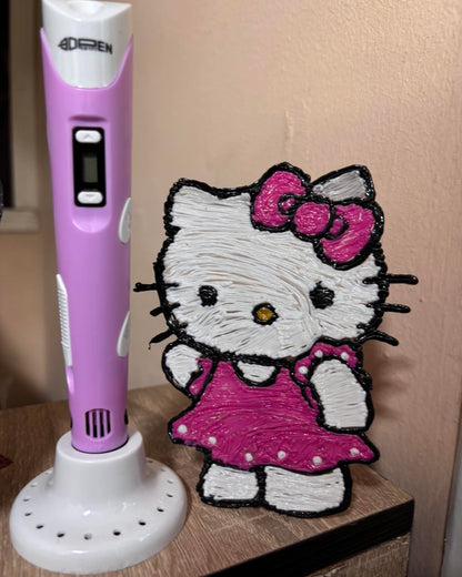 3D Pen Super Kit _ مجموعة القلم ثلاثي الأبعاد الاحترافية