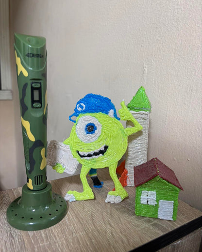 3D Pen Super Kit _ مجموعة القلم ثلاثي الأبعاد الاحترافية