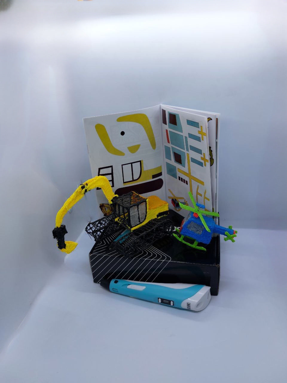 3D Pen Starter Kit  _   مجموعة القلم ثلاثي الأبعاد الأساسية